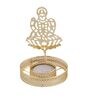 Gold Metal & Thread (Set of 2) Diya