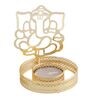 Gold Metal & Thread (Set of 2) Diya
