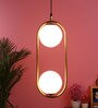 Anzua Gold Metal Hanging Light