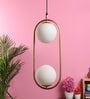Anzua Gold Metal Hanging Light