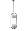 Anzua Gold Metal Hanging Light