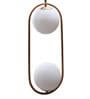 Anzua Gold Metal Hanging Light