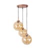 Krasto Gold Metal Cluster Hanging Light