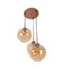 Krasto Gold Metal Cluster Hanging Light