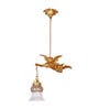 Moana Gold Metal and Aluminium Hanging Light