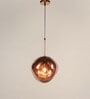 Ackton Gold Metal and Glass Hanging Light