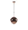 Ackton Gold Metal and Glass Hanging Light