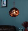 Ackton Gold Metal and Glass Hanging Light