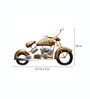 Modern Wrought Iron Bike Wall Art In Gold