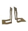 Gold Metal Bookends