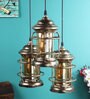 Bexley Gold Metal Cluster Hanging Light