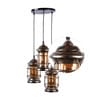 Bexley Gold Metal Cluster Hanging Light