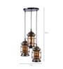 Bexley Gold Metal Cluster Hanging Light