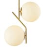 Gold Metal Corded Electric Hanging Pendant Light