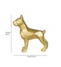 Aluminium Gold Dog