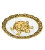 Gold Metal Feng Shui Tortoise