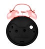 Gold Metal Floral Twin Bell Alarm Clock