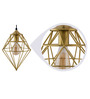 Hercules Gold Metal Hanging Light