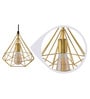 Prato Gold Metal Hanging Light