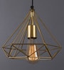 Prato Gold Metal Hanging Light