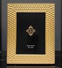 Gold Metal Hive Luxe Wall And Tabletop Photo Frame 5X7Inches