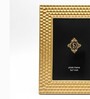 Gold Metal Hive Luxe Wall And Tabletop Photo Frame 5X7Inches