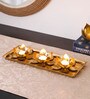 Gold Metal Table Tea Light Holder