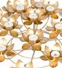 Gold Metal Table Tea Light Holder
