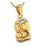 Ganesh Gold 3.92 Grams BIS Hallmark Pendant