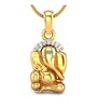 Ganesh Gold 3.92 Grams BIS Hallmark Pendant