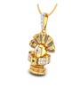 Shiva Gold 5.59 Grams BIS Hallmark Pendant