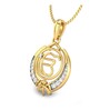 Sikh Khanda Gold 1.96 Grams BIS Hallmark Pendant