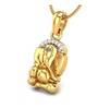 Ganesh Gold 3.92 Grams BIS Hallmark Pendant