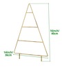 Gold Triangle Planter Stand For Climbing Plants