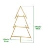 Gold Triangle Planter Stand For Climbing Plants
