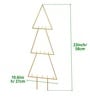 Gold Triangle Planter Stand For Climbing Plants
