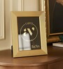 Gold Metal Radiance Wall And Tabletop Photo Frame 5X7Inches