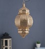 Berra Gold Metal Hanging Light