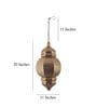 Berra Gold Metal Hanging Light