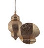 Berra Gold Metal Hanging Light