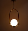 Hazel Gold Metal Hanging Light