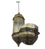 Baxton Gold Metal Hanging Light