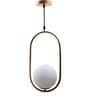 Hazel Gold Metal Hanging Light