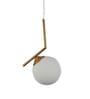 Scarlette Gold Metal Hanging Light