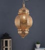 Berra Gold Metal Hanging Light