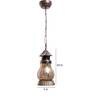 Gold Metal Single Hanging Light