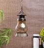 Gold Metal Single Hanging Light