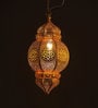 Berra Gold Metal Hanging Light