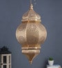 Zrokena Gold Metal Hanging Light