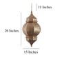 Zrokena Gold Metal Hanging Light